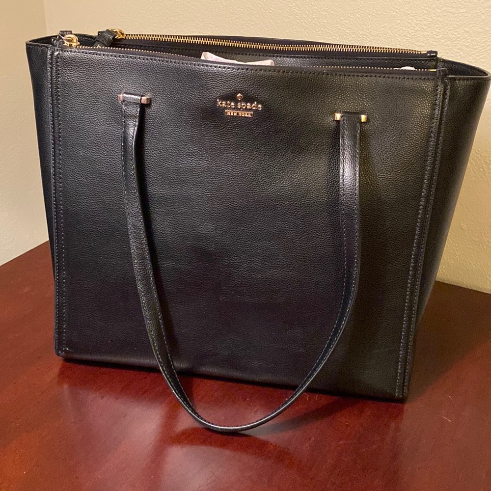 Gorgeous Large Black Kate Spade Kona Shoulder Bag.